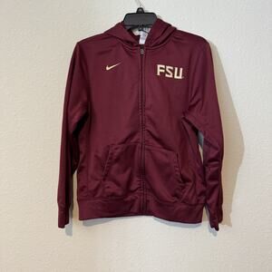 Florida State Seminoles Hoodie Jacket Womens XL NCAA Football Therma-Fit Nike